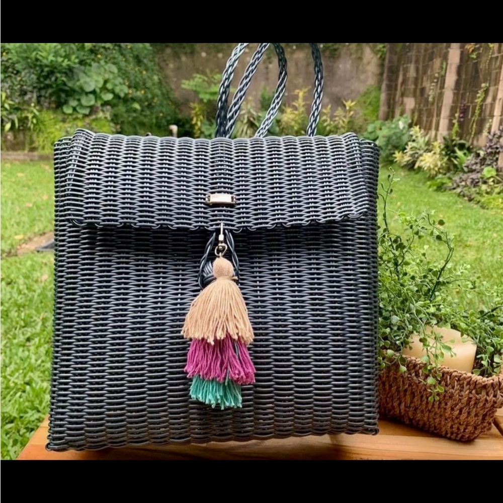 New without tag recycled plastic craft back pack bag